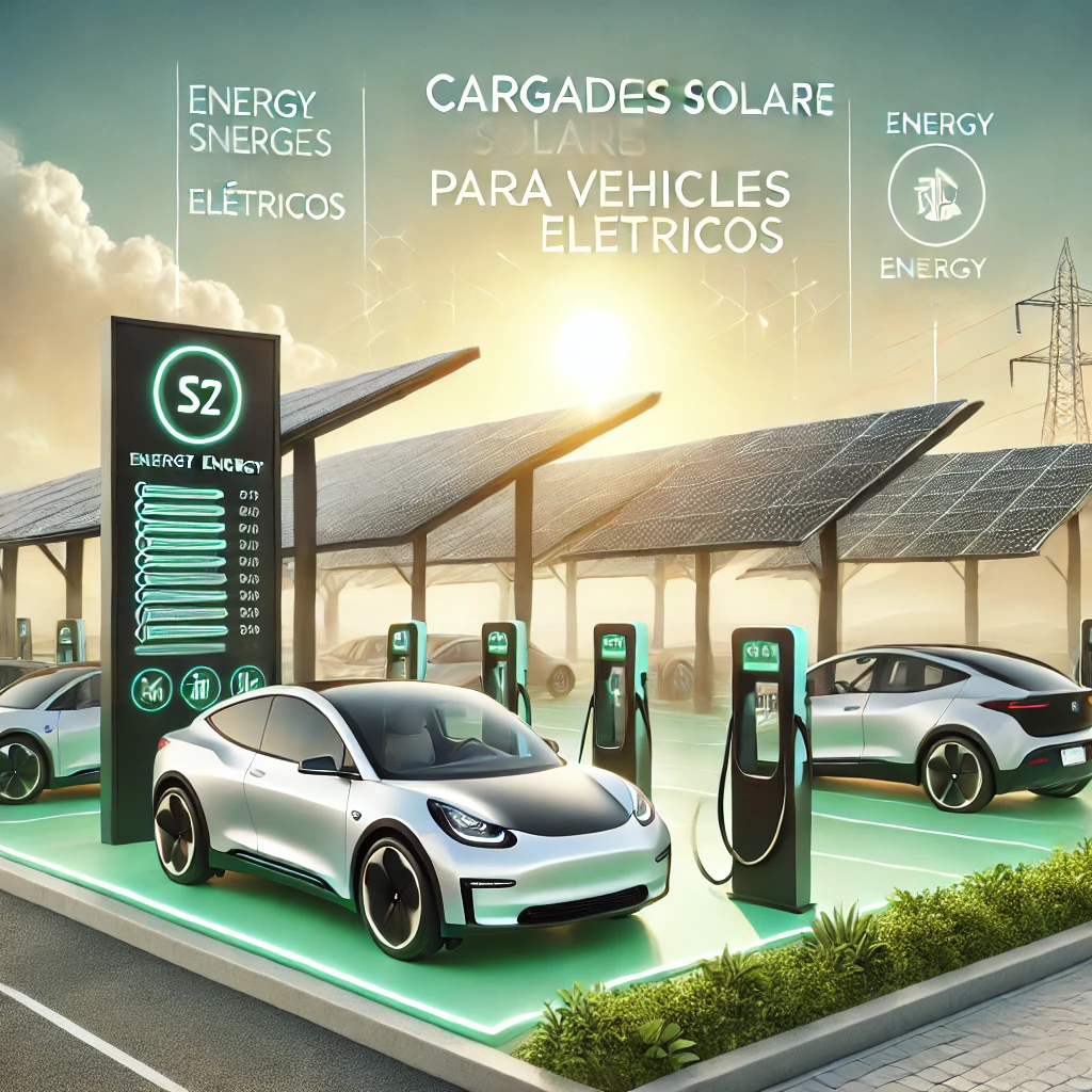 Cargadores solares para vehículos eléctricos