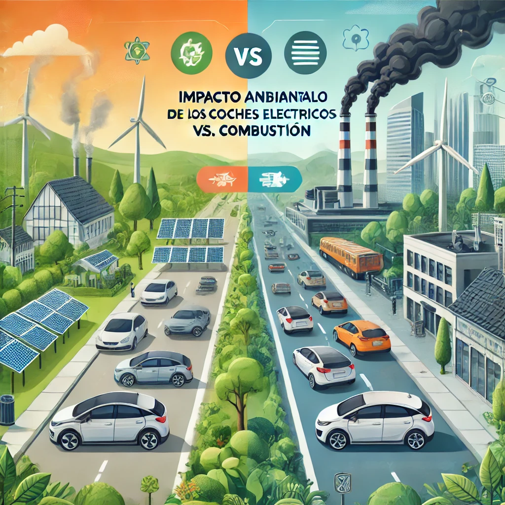 Los coches eléctricos vs. coches de combustión