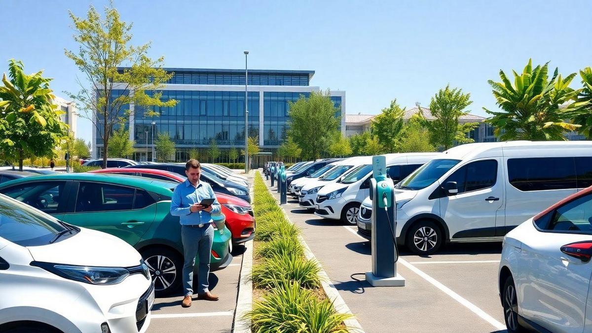 Beneficios financieros de coches eléctricos en empresas