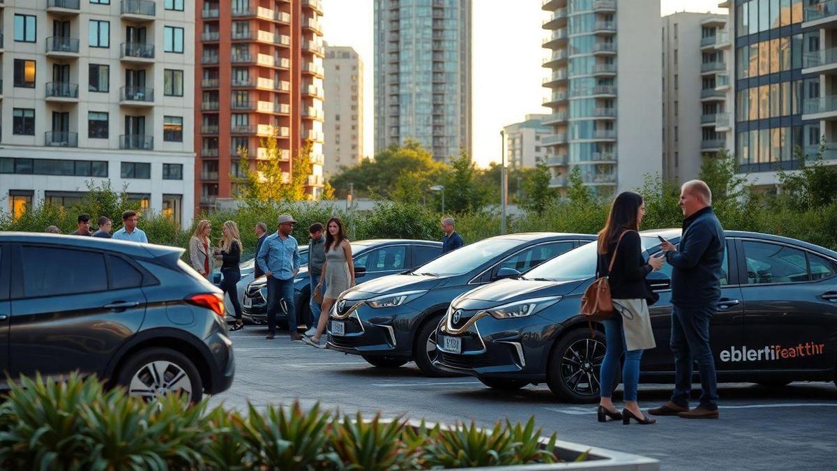 El papel de los coches eléctricos compartidos