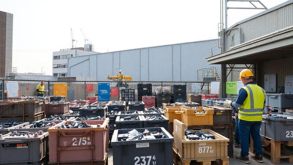 El reciclaje de baterías: Un camino hacia un futuro más limpio El reciclaje de baterías: Un camino hacia un futuro más limpio