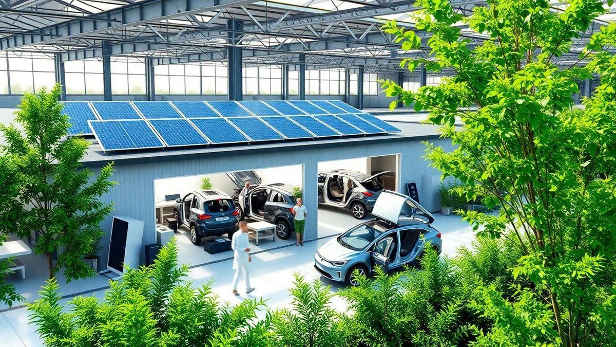 Innovación verde en la industria automotriz Innovación verde en la industria automotriz