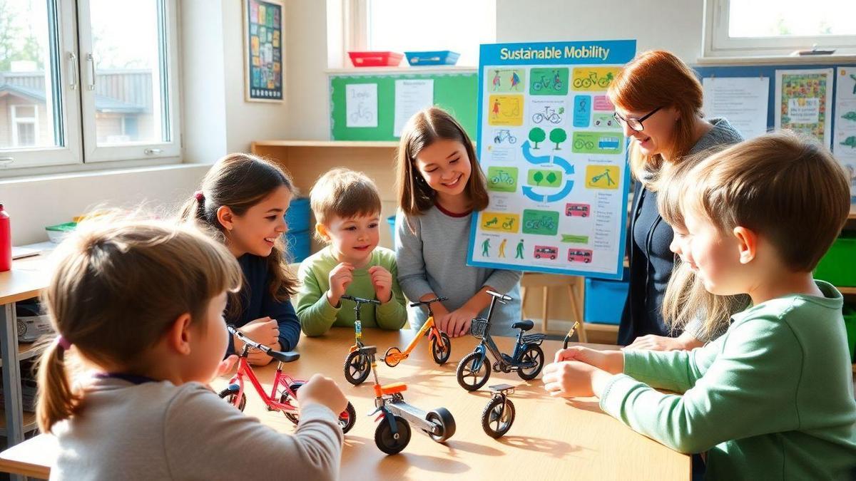 La importancia de enseñar movilidad sostenible a los niños La importancia de enseñar movilidad sostenible a los niños