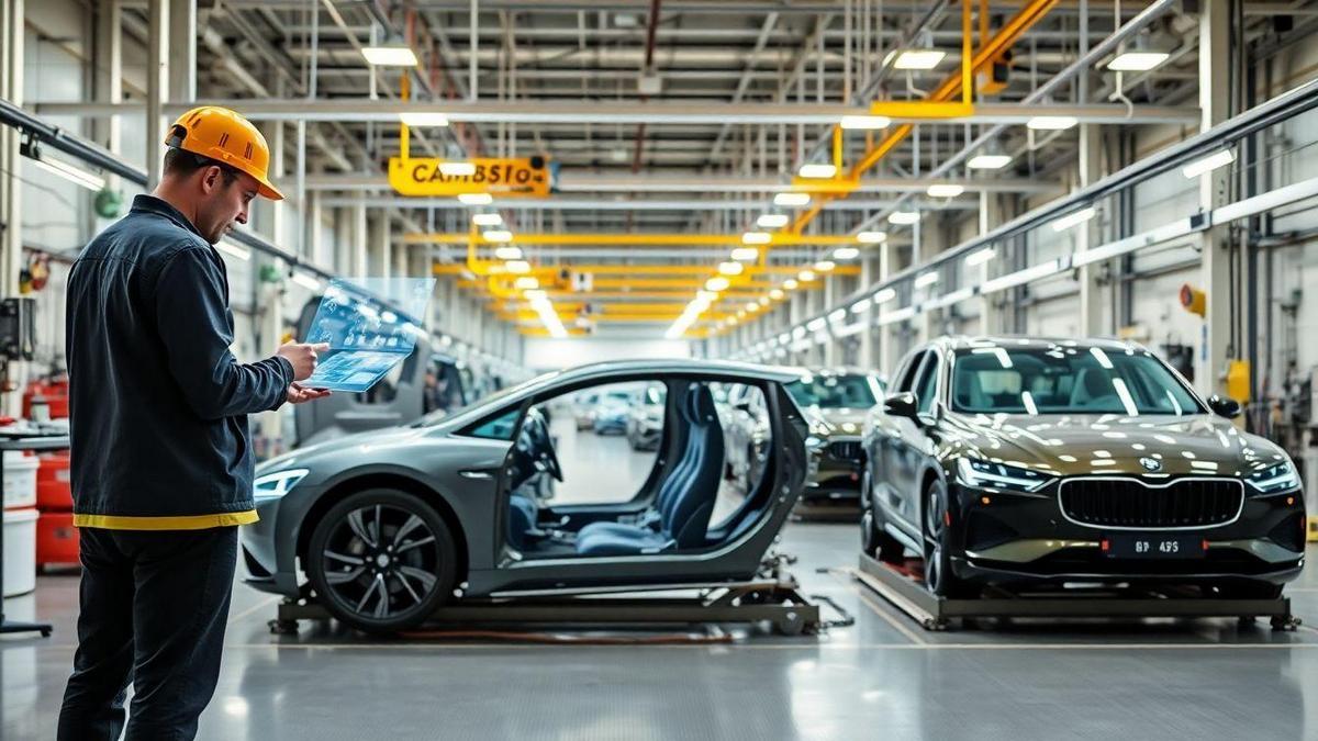 La realidad aumentada en la fabricación de coches eléctricos La realidad aumentada en la fabricación de coches eléctricos