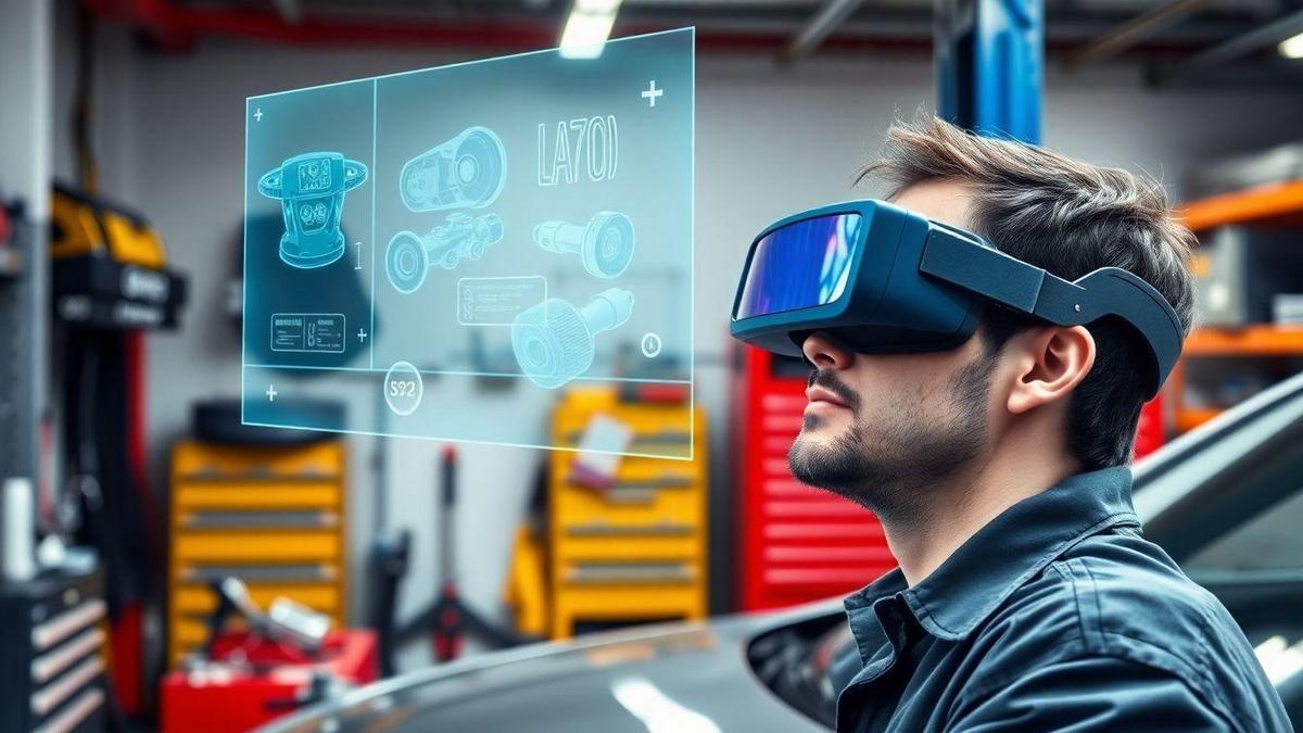 Mantenimiento de vehículos y realidad aumentada Mantenimiento de vehículos y realidad aumentada