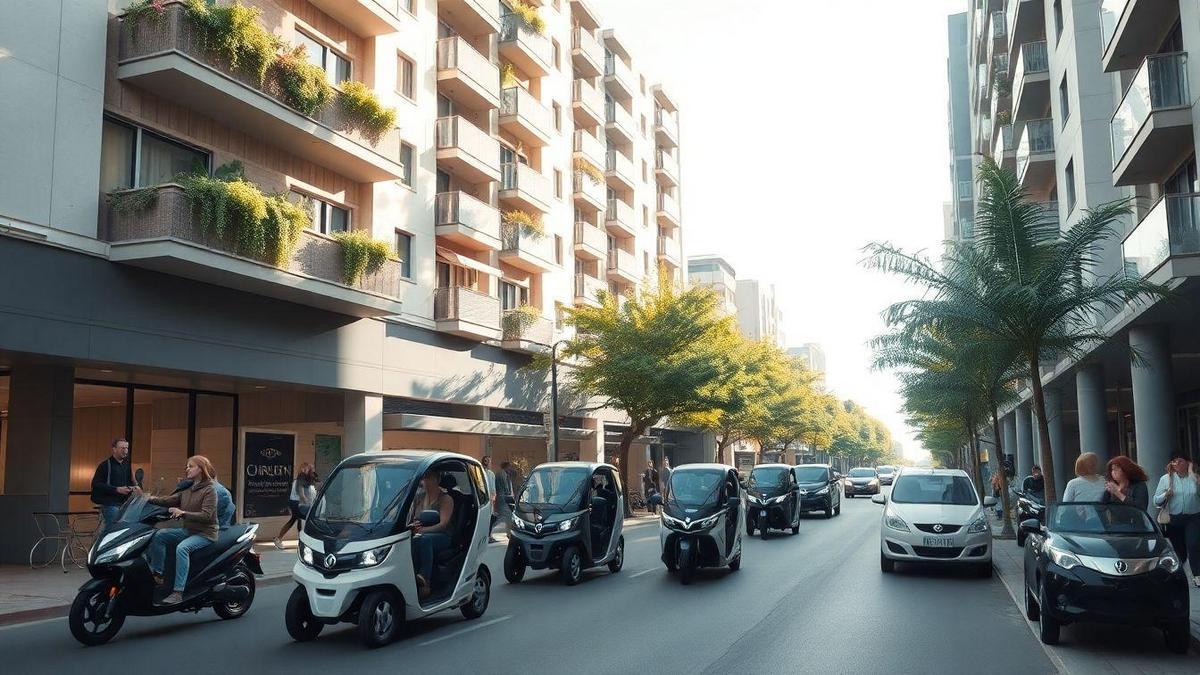 Reducción del Ruido Urbano con Coches Eléctricos Reducción del Ruido Urbano con Coches Eléctricos