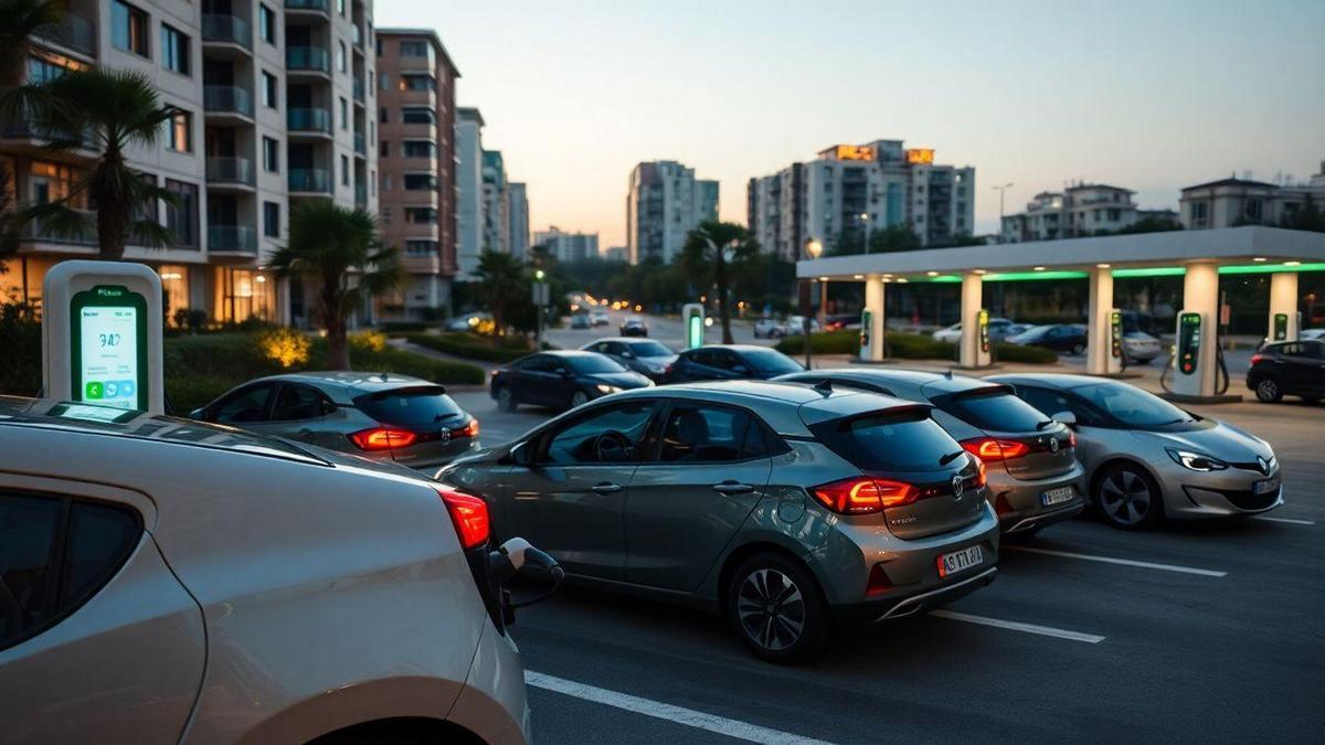 Beneficios de coches eléctricos frente a coches de gasolina en la economía