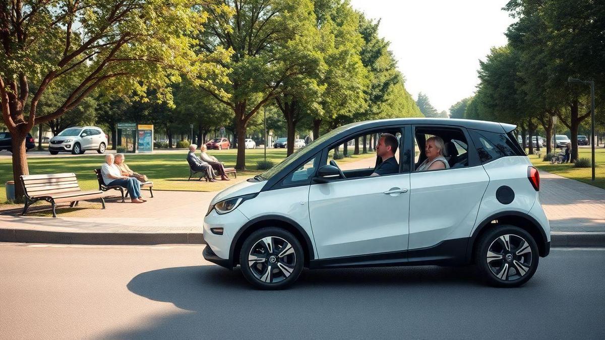 Coches eléctricos para personas mayores con facilidad de uso y confort