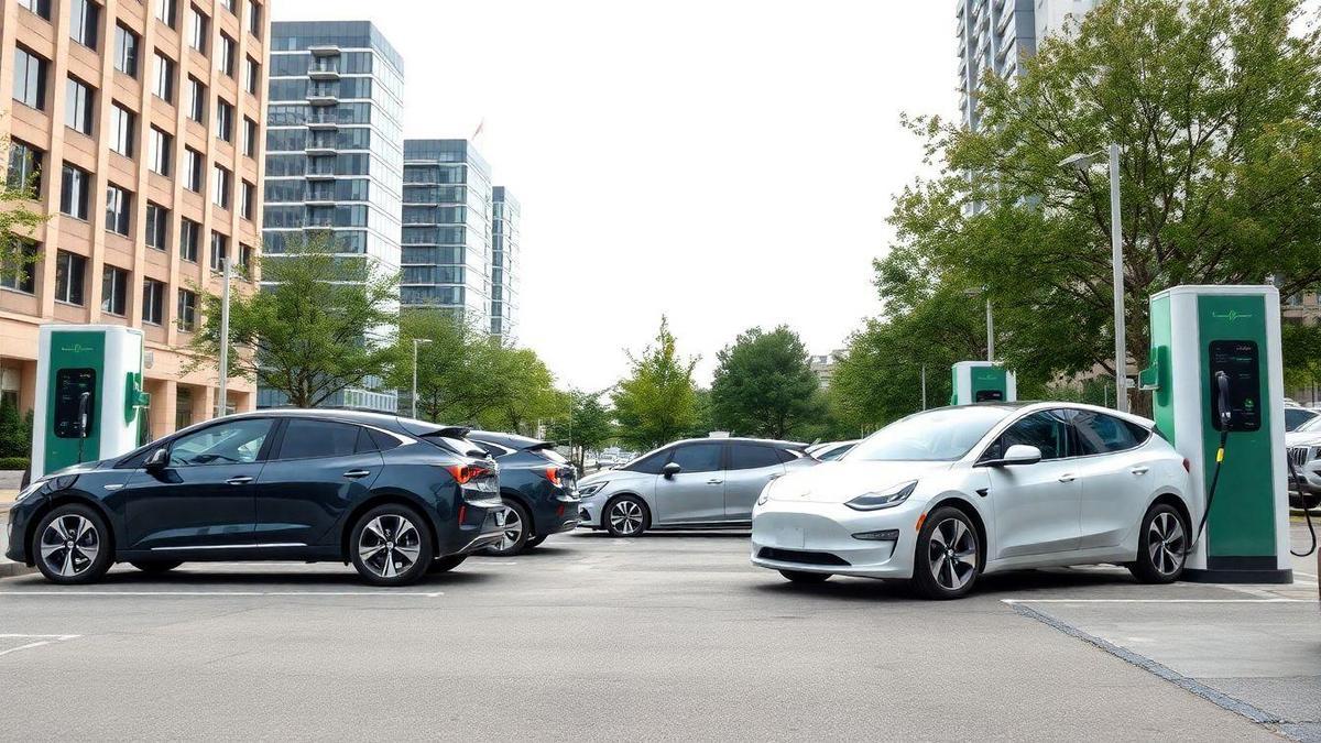 Comparativa de coches eléctricos con diferentes tipos de carga rápida